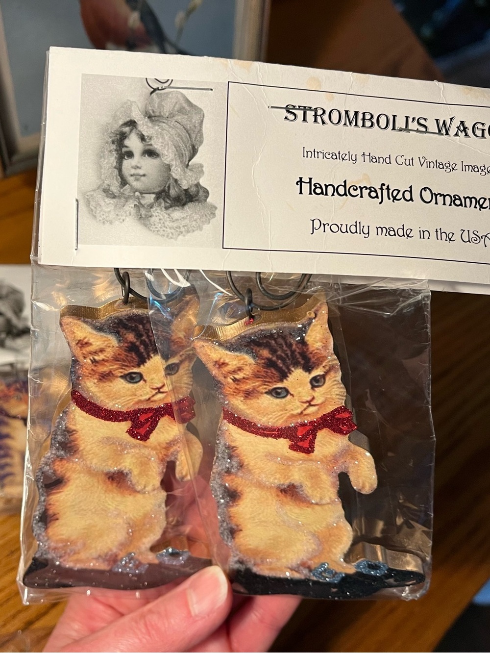 @ czarinaalissa Handcrafted Cat Ornaments to add to order? - Picture 2 of 6